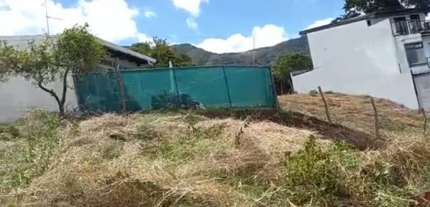 Venta de lote en San Antonio de Escazú